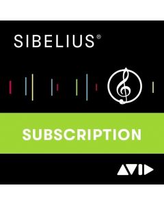 Avid Sibelius Artist 1Y Subscription Renewal