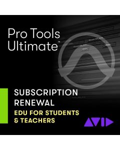 Avid Pro Tools | Ultimate Subscription License for EDU Students & Teachers - Renewal