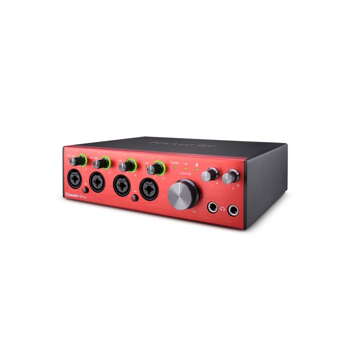 Focusrite Clarett 4Pre Interface Mediaspec