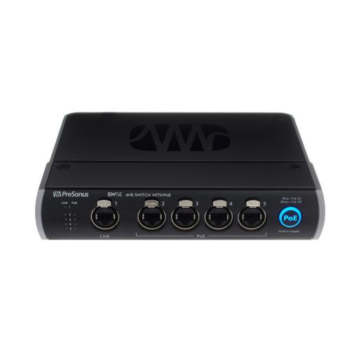 PreSonus SW5E AVB Switch with PoE