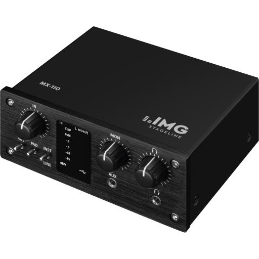IMG  Stageline MX-1IO 1-Channel USB Audio Interface