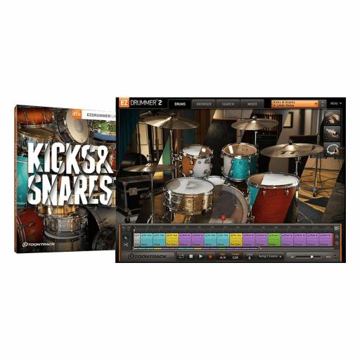 TOONTRACK Kicks & Snares EZX