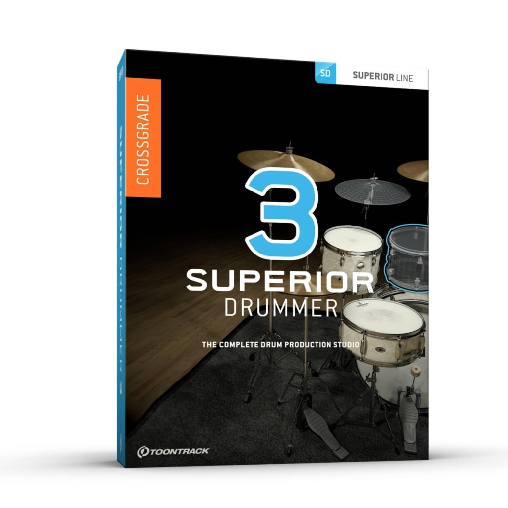 Toontrack Superior Drummer 3 Crossgrade | Mediaspec