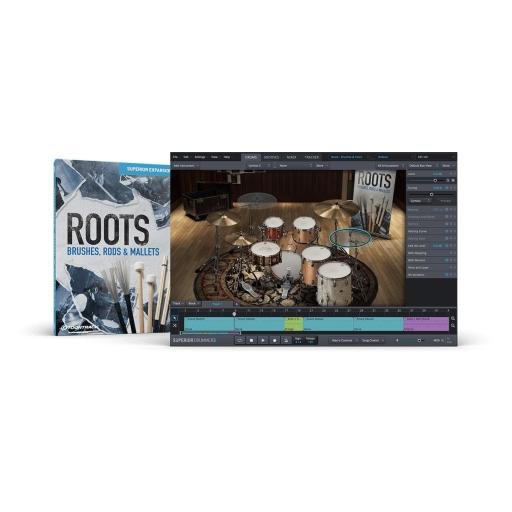 Toontrack Roots SDX - Brushes, Rods & Mallets