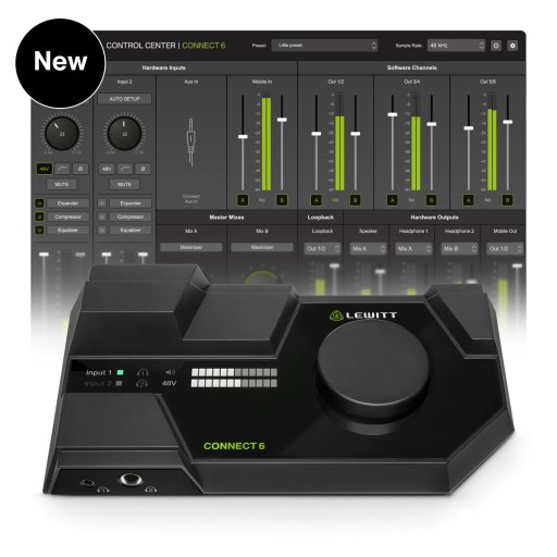 Lewitt Connect 6 Audio Interface