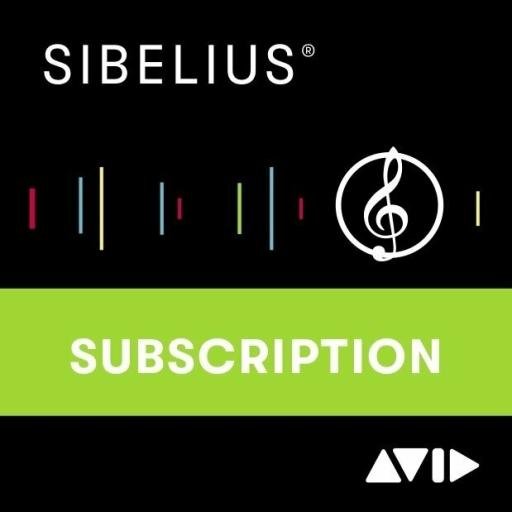 Avid Sibelius | Artist 1-Year Subscription - Renewal