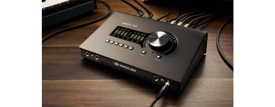 Universal Audio’s next-gen Apollo desktop audio interfaces.