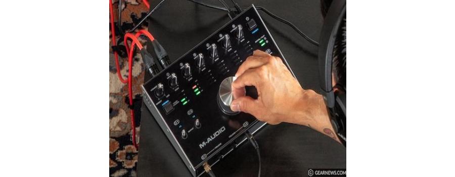 M-Track 8X4M 8-In/4-Out 24/192 USB Audio/MIDI Interface