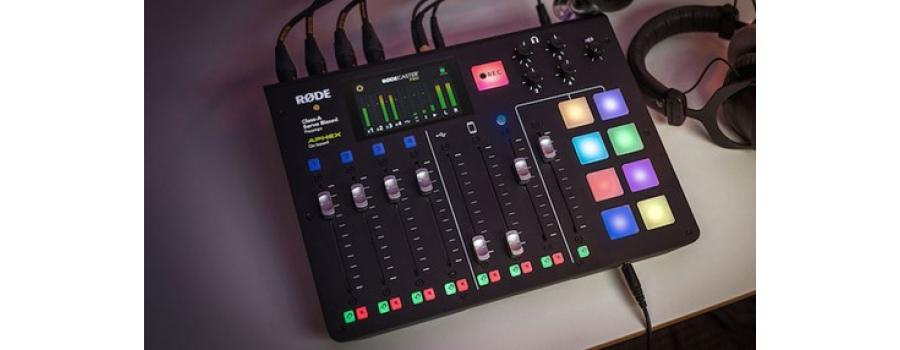 RØDE Announce World-First Dedicated Podcasting Console: RØDECaster Pro