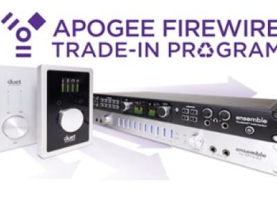 Apogee Duet and Ensemble FireWire Trade-In Program UK