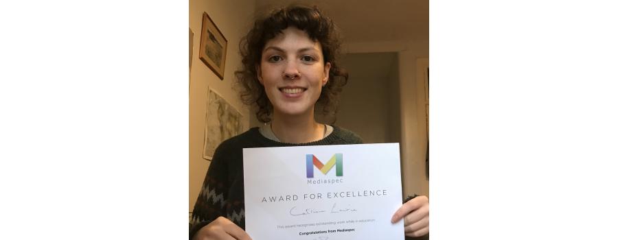 Catriona Lawrie, Mediaspec Award for Excellence