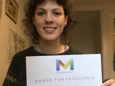 Catriona Lawrie, Mediaspec Award for Excellence