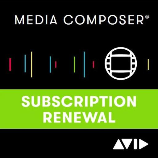 Avid Media Composer Subscription Renewal