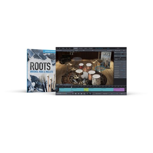 Toontrack Roots SDX - Brushes, Rods & Mallets