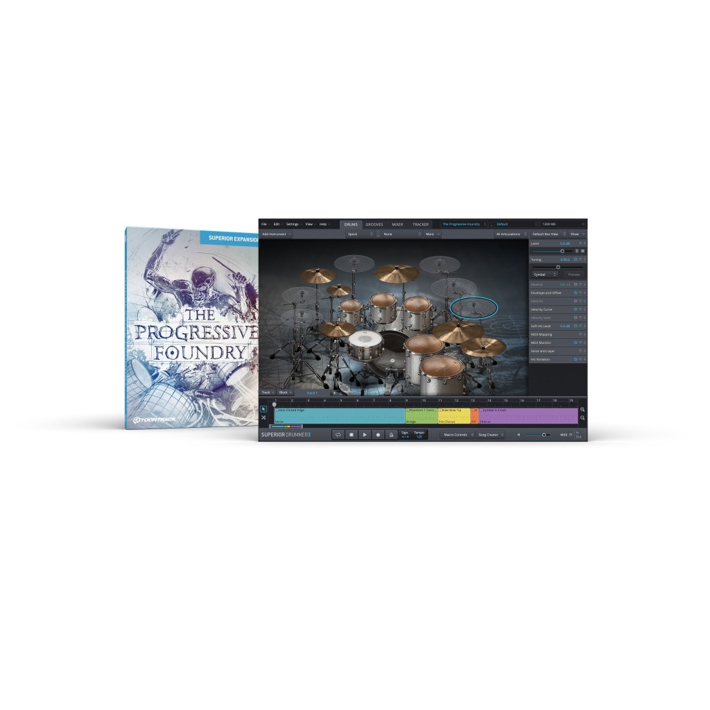 Toontrack The Progressive Foundry SDX | Mediaspec