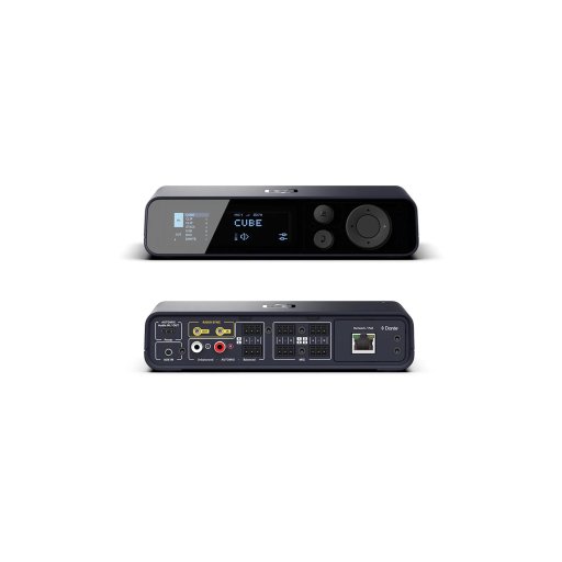 Catchbox Catchbox Plus System with 4 channel Hub DSP receiver with Networking and DANTE, 1 Cube, 1 Clip, incl chargers