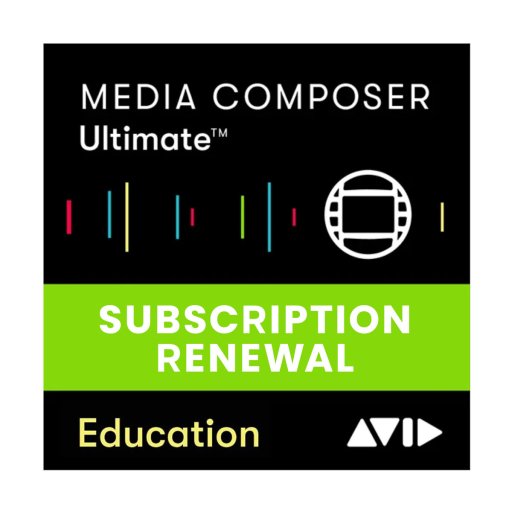 Avid Media Composer Ultimate 1-Year Subscription Renewal Education Pricing
