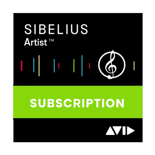 Avid Sibelius | Artist 1-Year Subscription - New