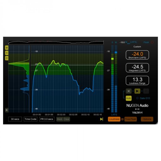 Nugen VisLM-H - Loudness meter with history
