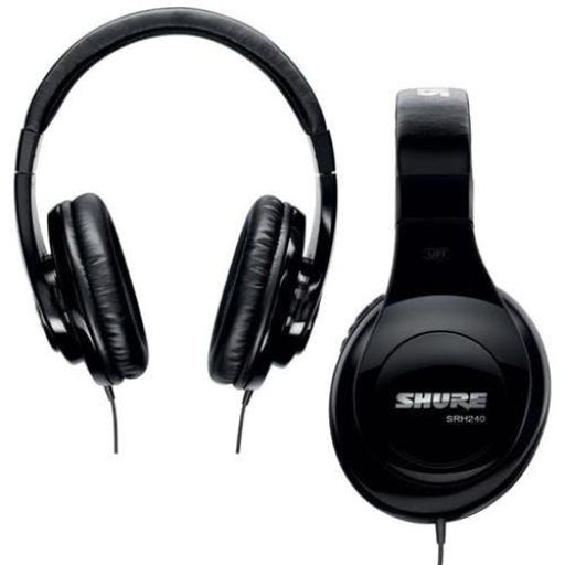 Shure SRH240 Closed Headphones 