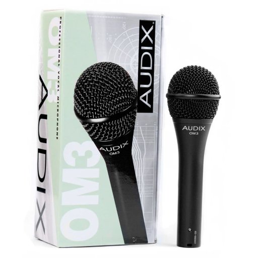 Audix OM3 Dynamic Microphone with switch