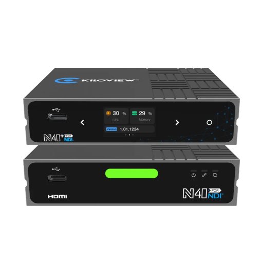 Kiloview N40 Plus 4K P60 HDMI encoder/decoder, full bitrate NDI converter with Tally and PoE