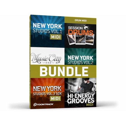 Toontrack Session Drummers MIDI 6 Pack