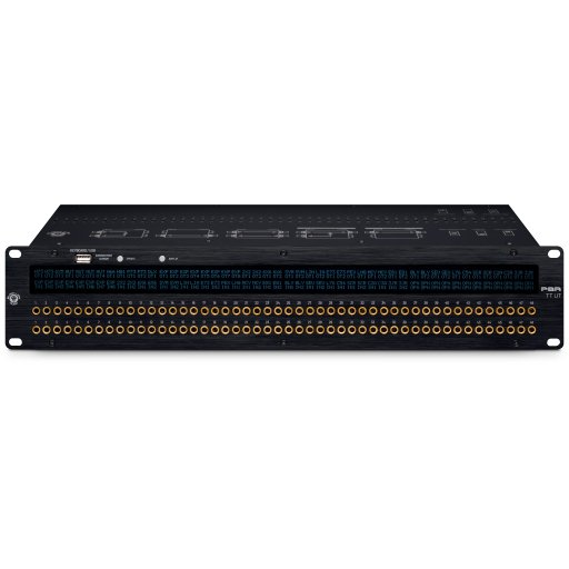 Black Lion PBR TT LIT 96 point gold plated TT patchbay with customisable LED display