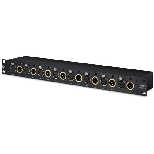 Black Lion PBR Passive XLR Splitter with gold-plated XLR connectors