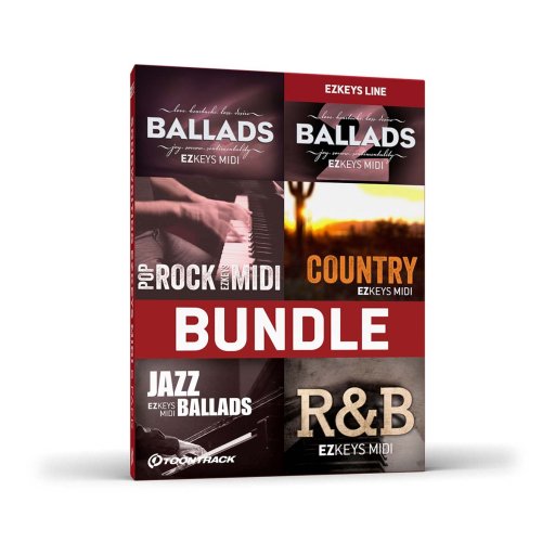 Toontrack Songwriting EZkeys MIDI 6 Pack