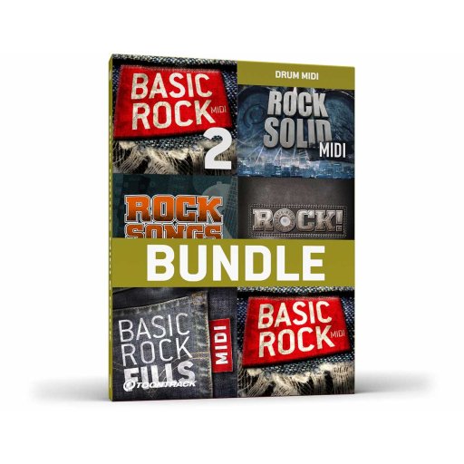 Toontrack Rock Drums MIDI 6 Pack