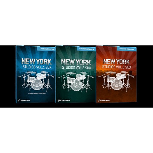 Toontrack New York Studios SDX Bundle