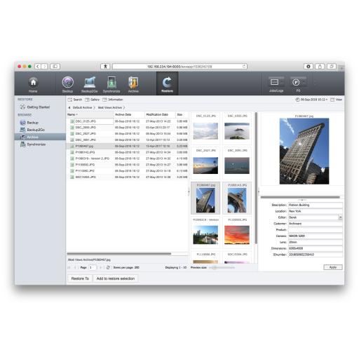 Archiware P5 Archive (Archive, 1 Server Agent, 1 Media Drive)