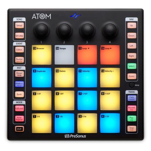 PreSonus ATOM USB Pad Controller