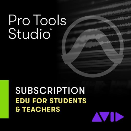 Avid Pro Tools | Studio Annual Subscription for EDU Students & Teachers - New