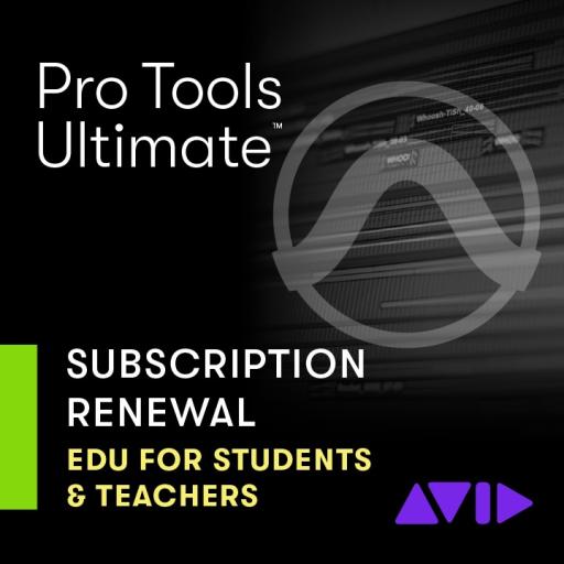 Avid Pro Tools | Ultimate Subscription License for EDU Students & Teachers - Renewal