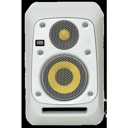 KRK V4 Two-Way Active Powered Monitor (White, Single)